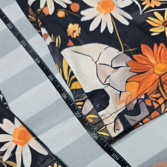 Spooky Skull and Floral Flares - Picture 5 of 6